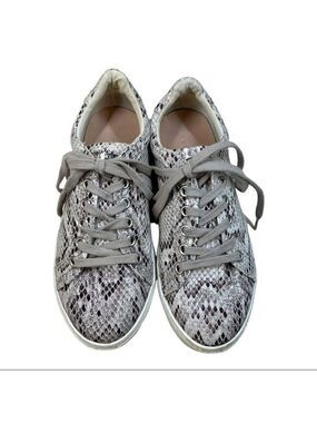 Topshop Snakeskin Print Sneakers Shiny EU 36 UK 3